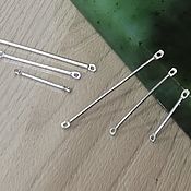 Материалы для творчества handmade. Livemaster - original item Connectors-sticks for earrings 20 mm.Art.KP62. Handmade.