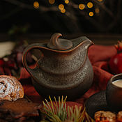 Посуда handmade. Livemaster - original item Teapot 700 ml Darkwood series. Handmade.