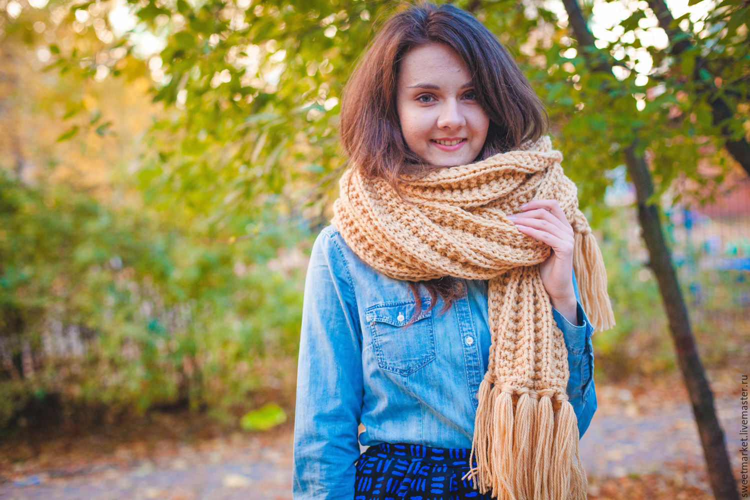 Осенний шарф