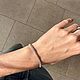 Заказать Браслет теннисный premium серебро 925 пробы с фианитами. MARIA GUSEVA Fashion Jewelry. Ярмарка Мастеров. . Браслет-цепочка Фото №3