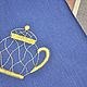  set for the kitchen with embroidery ' Teapot'. Tablecloths. Olga Lado. My Livemaster. Фото №6