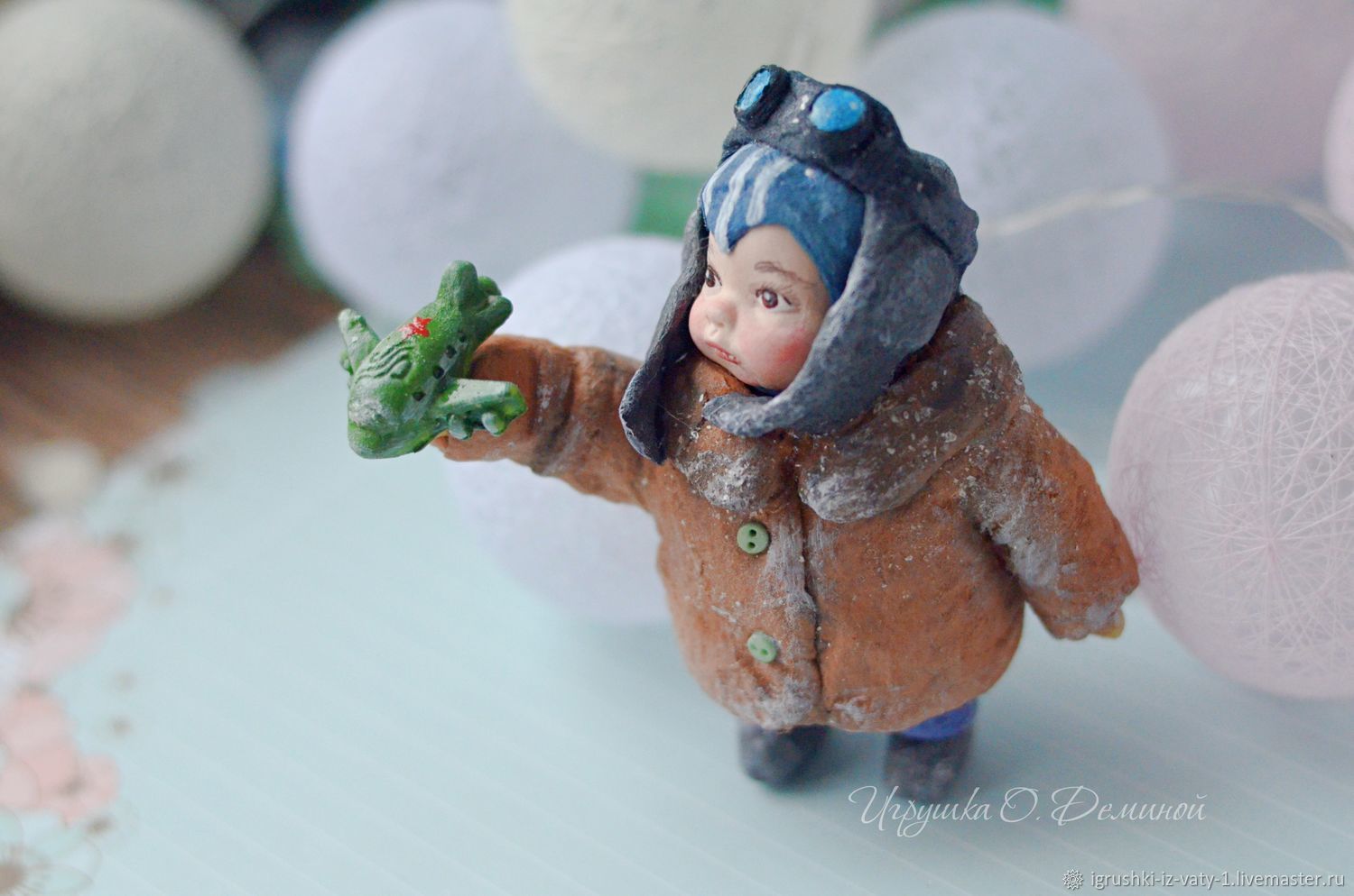 Как сделать валенки для ватной игрушки