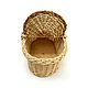 Wicker basket with a small lid. basket of vines. Art.4068. Basket. SiberianBirchBark. Online shopping on My Livemaster.  Фото №2