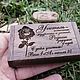 Wooden flash drive with engraving in a box, a gift made of wood. Flash drives. fleshki22. My Livemaster. Фото №4