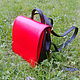 Backpack leather ' bullfinch', Backpacks, St. Petersburg,  Фото №1