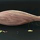 Рыбка из дерева. Элементы интерьера. Woodandtime. Интернет-магазин Ярмарка Мастеров.  Фото №2