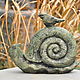 Snail Figurine with a Bird Concrete Antique Style for Garden. Figurines. Decor concrete Azov Garden. My Livemaster. Фото №4