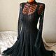Handmade lace dress 'Lolita-7'. Dresses. hand knitting from Galina Akhmedova. My Livemaster. Фото №4