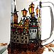 Kaliningrad beer mug (Painting, amber), Mugs and cups, Kaliningrad,  Фото №1