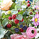 Букет в шляпной коробке из полимерной глины. Композиции. my_polymer_flowers. Ярмарка Мастеров.  Фото №6