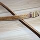 Кожаный бронзовый женский ремень с папоротником ручной работы. Ремни. Кожаные аксессуары от Alena Sunfu. Ярмарка Мастеров.  Фото №5