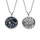 Pendant, Zodiac Sign Gemini on a chain, 925 silver, Pendants, Moscow,  Фото №1