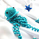 Blue Jellyfishes. Stuffed Toys. Soleatoys. My Livemaster. Фото №4
