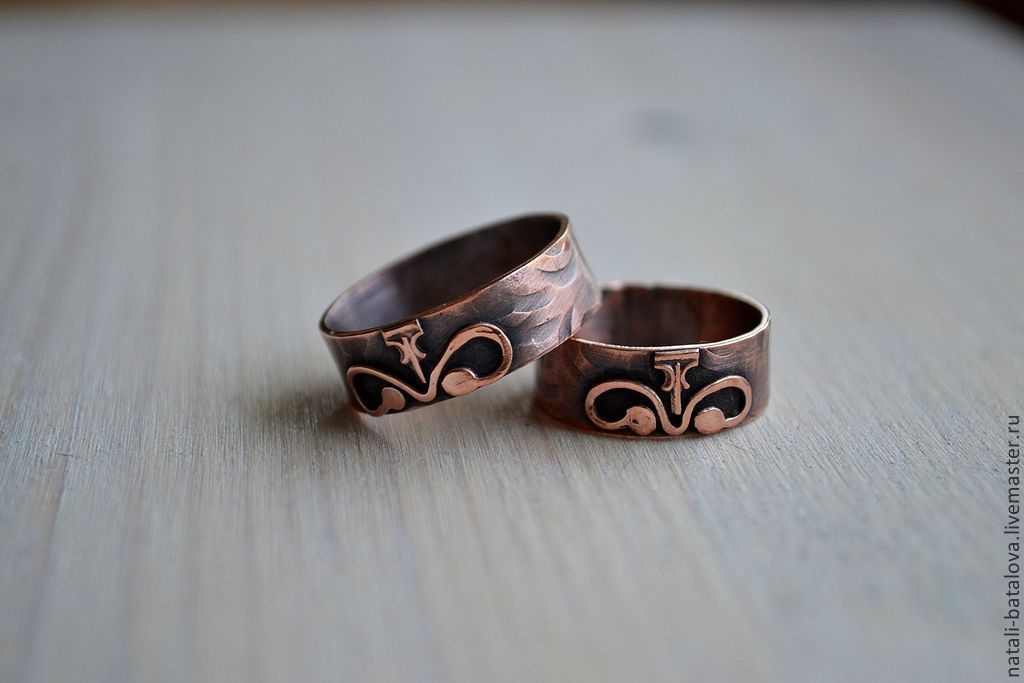 Copper rings for wedding, Rings, St. Petersburg,  Фото №1