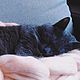 Корзинка для кота, корзинка для домашнего животного, кроватка для  кошки, аксессуары для животных, шерсть мериноса, ручная работа, корзинка для собаки