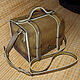 Leather trunk bag 'ALARM CHEST'. Men\'s bag. NETABUKVA. Online shopping on My Livemaster.  Фото №2
