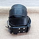 The belt is durable, leather. Extended, Straps, Smolensk,  Фото №1