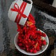 Парящая чашка "Кармен". Топиарии. Яковлева Екатерина (KusochekLeta). Интернет-магазин Ярмарка Мастеров.  Фото №2