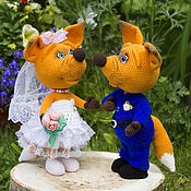 Chanterelles the Bride and Groom