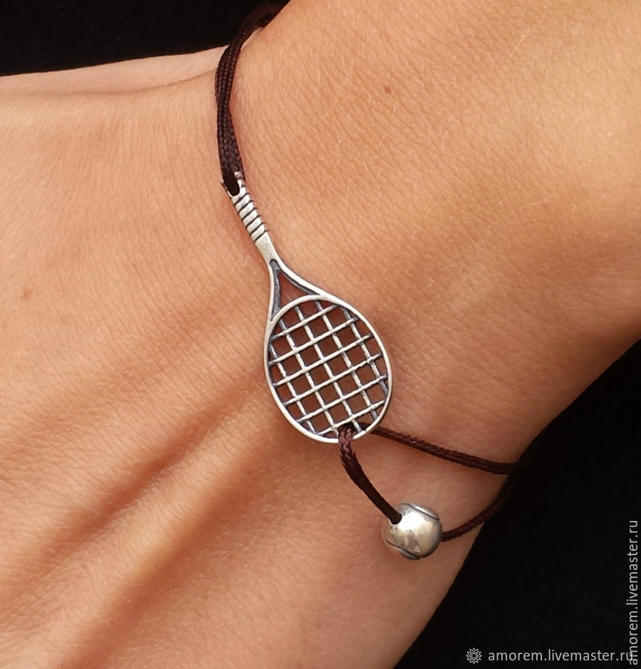 Bracelet-thread: Tennis, rope bracelet, Bracelet thread, Moscow,  Фото №1
