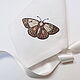 Order Napkin with embroidery 'Night moth'. Shpulkin dom. Livemaster. . Swipe Фото №3