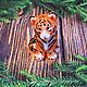 handmade soap 'Tiger', Christmas gifts, Lomonosov,  Фото №1