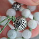 From THE VIDEO - Buddhist Jade Rosary small 108 beads. Rosary. Jewerly for Happiness. My Livemaster. Фото №4