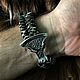 Order Perun's Axe bracelet with a Viking. h-a-n--t-e-r. Livemaster. . Hard bracelet Фото №3