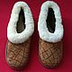 Sheepskin boots, felt sole. Slippers. Warm gift. Online shopping on My Livemaster.  Фото №2