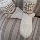 Socks with ornaments of dog's hair (double thread), Socks, Kursk,  Фото №1