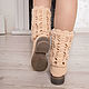 Demi-season boots "Christina". High Boots. KnittedBoots. My Livemaster. Фото №5