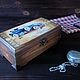 Шкатулка купюрница "Ретро авто" 19*10 см. Шкатулки. Мастерская в доме. Ярмарка Мастеров.  Фото №4