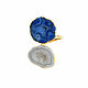 Quartz ring, Blue ring, White ring, Druze ring. Rings. Irina Moro. My Livemaster. Фото №6