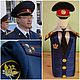 Полковник ФСИН-бутылка в военной форме, Бутылки, Люберцы,  Фото №1