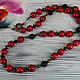 Beads made of howlite, shungite and hematite. Beads2. Magic box. Online shopping on My Livemaster.  Фото №2