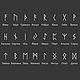 Бусины руны, 10×9 мм, отверстие 5.5 мм, руна шарм. Фурнитура для украшений. Supers (Фурнитура для украшений). Ярмарка Мастеров.  Фото №4