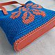 Knitted Shopper Bag. Shopper. handwerkhof. Online shopping on My Livemaster.  Фото №2