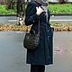 Кожаная сумка на цветном ремне. Сумка через плечо. Atelier 2/14 (sundukon). Ярмарка Мастеров.  Фото №5
