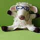 Toy of bibabo 'Sheep Aglaya'. Dolls. The author felt from Andi. Online shopping on My Livemaster.  Фото №2