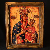 Картины и панно handmade. Livemaster - original item The icon of the mother of God 