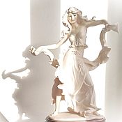 Винтаж handmade. Livemaster - original item Statuette, figurine, girl, dance, Giuseppe Armani, Italy.. Handmade.