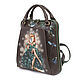 Bag backpack ' Fox beauty'. Backpacks. Pelle Volare. Online shopping on My Livemaster.  Фото №2