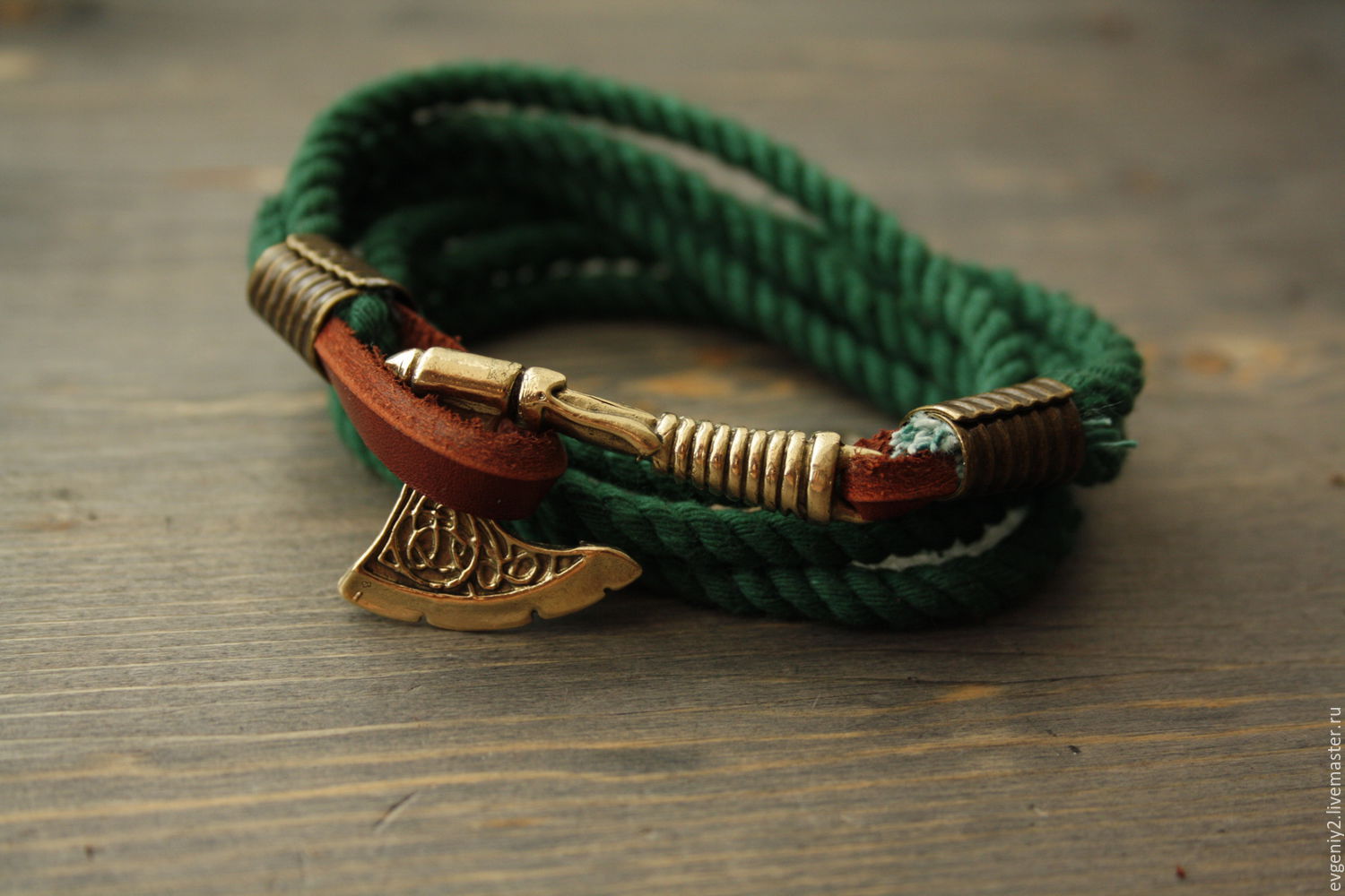 Bracelet With Axe Cotton Men Viking Bracelet With Axe Cotton Men Viking