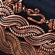 Заказать Женский медный браслет Ручная работа Авторские украшения Wire Wrap Art. WIREWRAPART Авторские украшения. Ярмарка Мастеров. . Браслет жесткий Фото №3