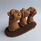 See nothing, hear nothing. Figurines. smile in clay. Online shopping on My Livemaster.  Фото №2