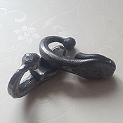 Для дома и интерьера handmade. Livemaster - original item Wrought iron hook - small. Handmade.