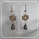 Crystal Bead Earrings with Pendants, Earrings, Smolensk,  Фото №1