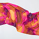 Bright silk stole, jacquard. Wraps. ArtBeklov. Online shopping on My Livemaster.  Фото №2