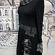 Винтаж: Платье в стиле desigual  Funky Fresh Франция SM. Платья винтажные. Винтажный гардероб. Ярмарка Мастеров.  Фото №4