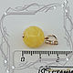 Pendant 'Amber BALL' gold 585, natural amber, Swarovski crystals. Pendants. MaksimJewelryStudio. My Livemaster. Фото №6